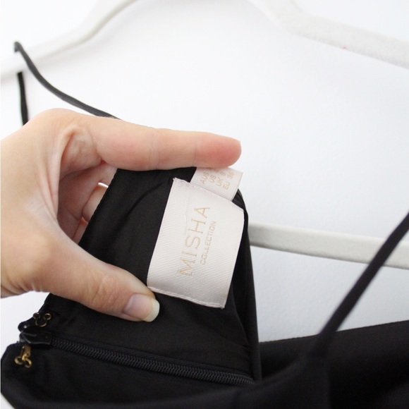 Misha Collection / Revolve Mallory Asymmetric Mini Dress - Picture 9 of 9